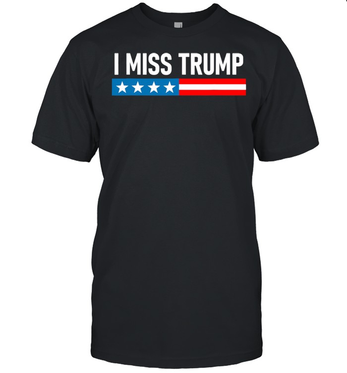 Could Biden Be More Boring I Miss Trump  Classic Men's T-shirt