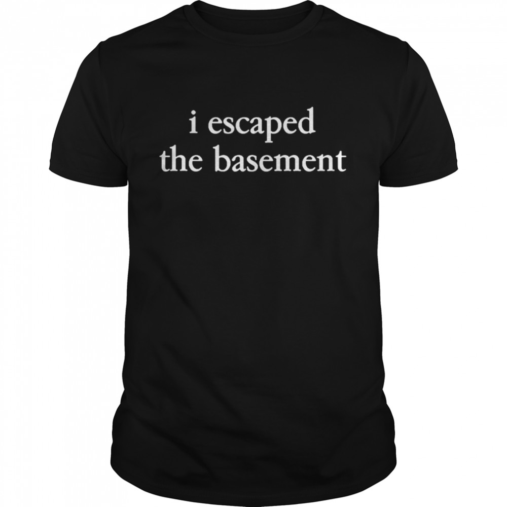 Darren criss I escaped the basement shirt Classic Men's T-shirt