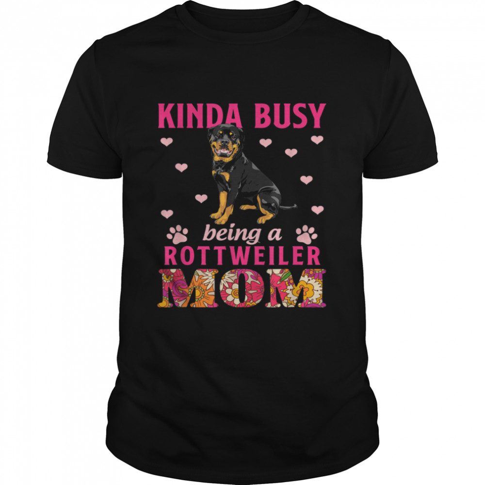 Rottweiler Mom Dog for Mother's Day Shirt