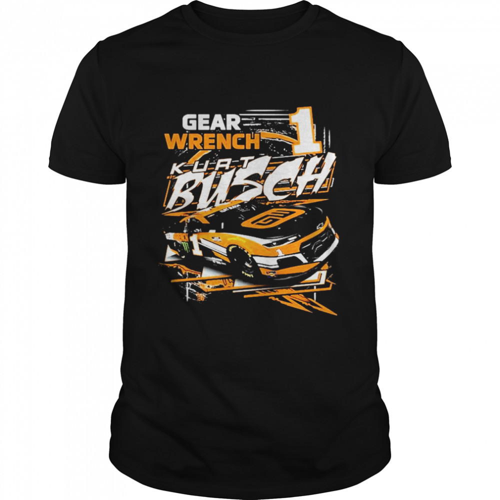 Kurt Busch Checkered Flag Slingshot Graphic shirt Classic Men's T-shirt