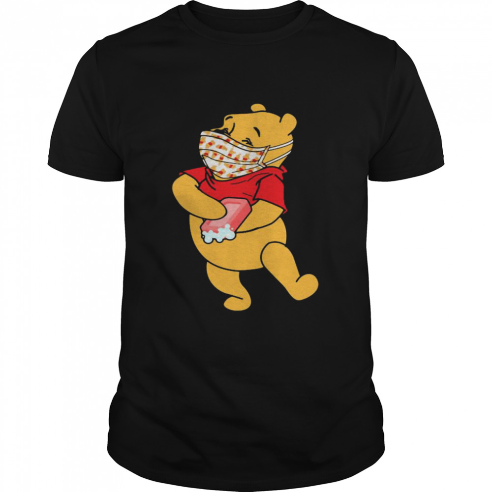 Pooh Wear Mask Corona Virus Shirt