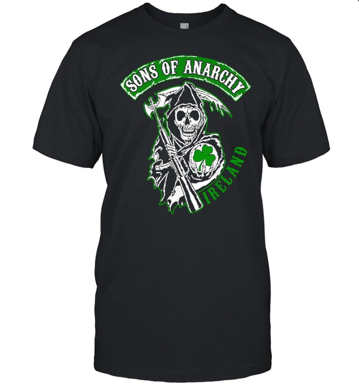 Sons Of Ireland Sant Patrick Irlanda skull Shirt