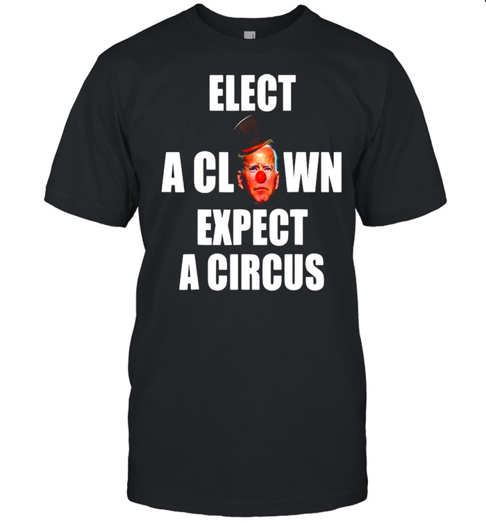 Biden elect a clown expect a circus shirt Classic Men's T-shirt