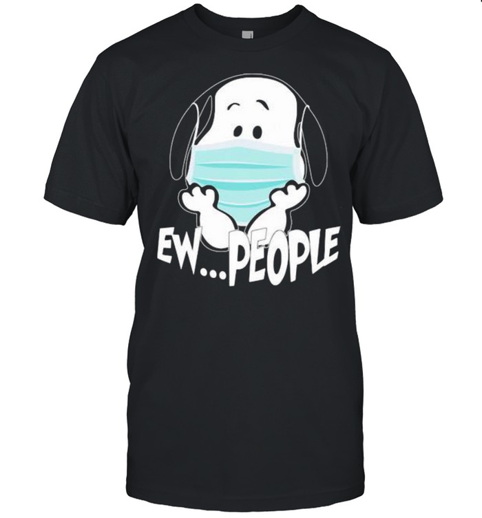 Ew People Snoopy Wear Mask Corona Virus  Classic Men's T-shirt