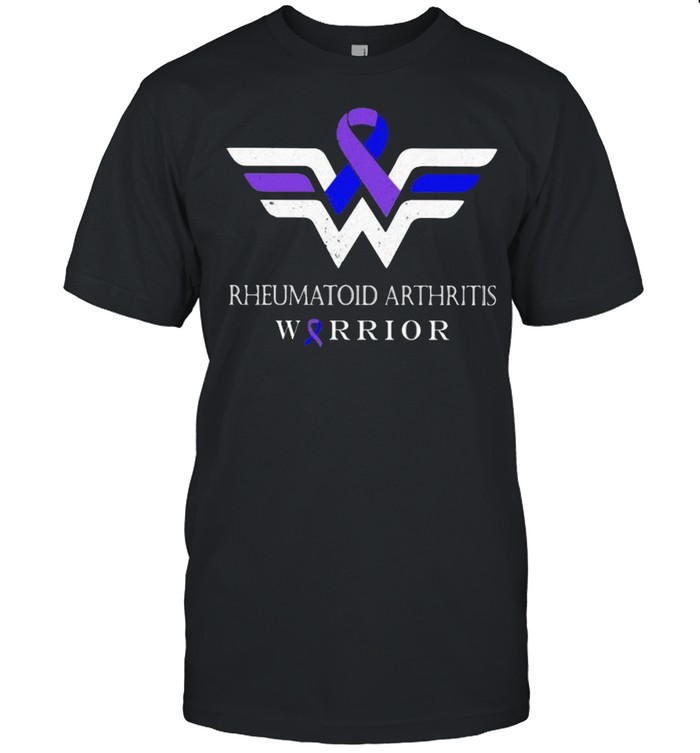 Rheumatoid Arthritis Warrior Wonder Woman Logo  Classic Men's T-shirt