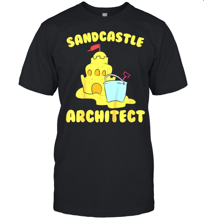 Kids Sand Castle Beach Toys Architect shirt