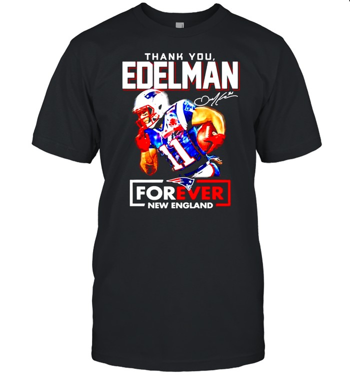 Thank you Edelman forever New England signature shirt Classic Men's T-shirt