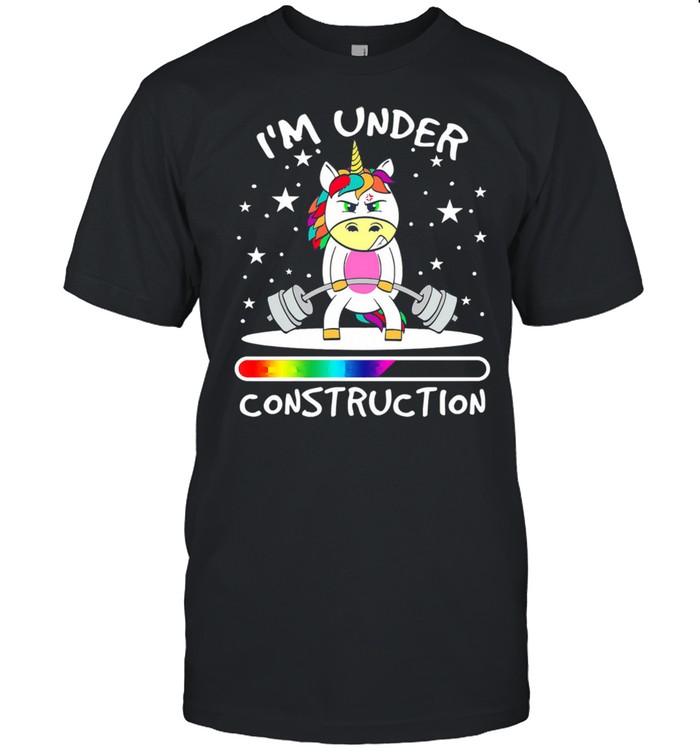 Unicon Im under construction shirt