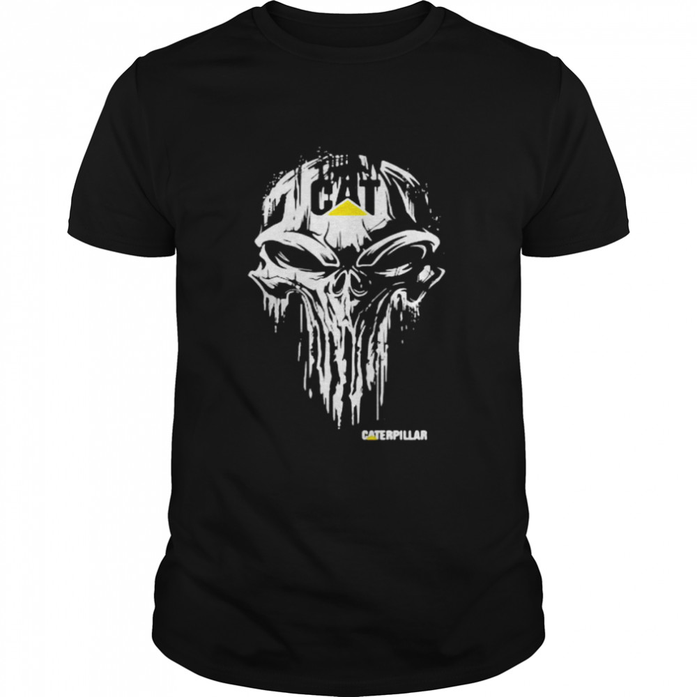 Punisher With Caterpillar Logo Shirt