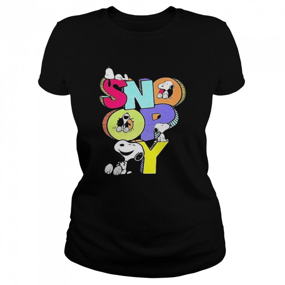 Snoopy Cute Classic Women's T-shirt