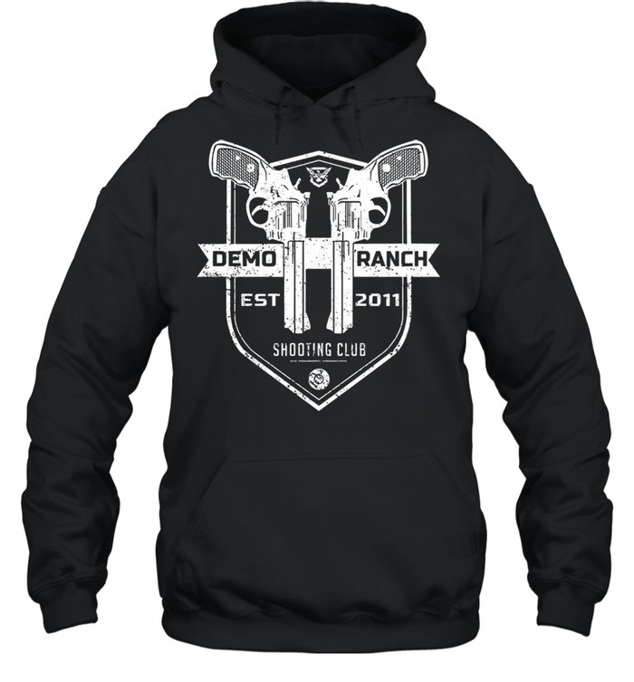 Demolition ranch demo ranch shooting club pocket shirt Unisex Hoodie