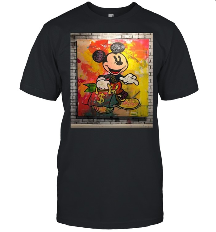 Wall Mickey Watercolor Shirt