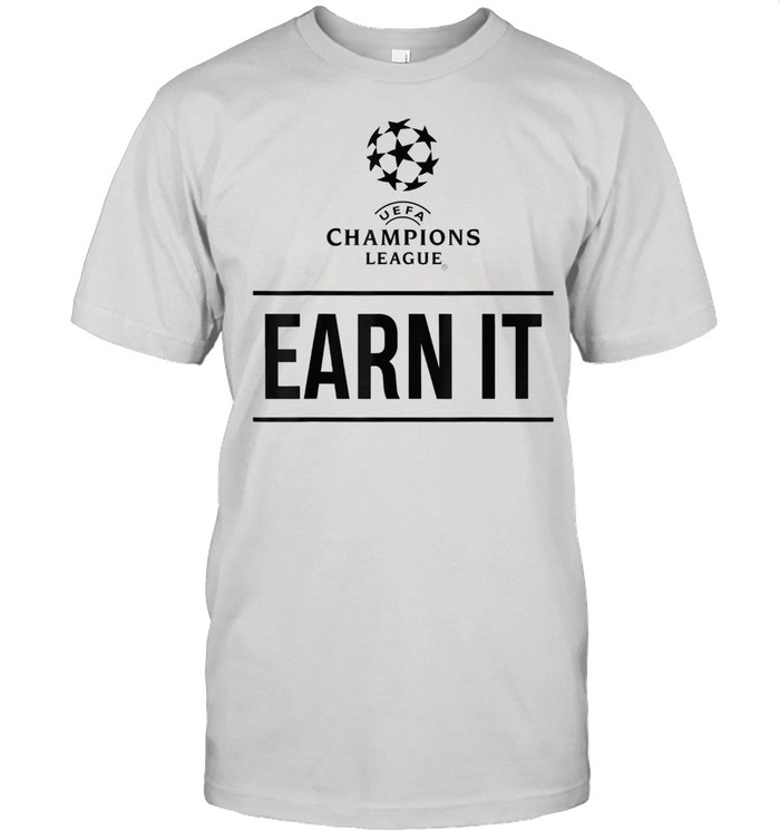 UEFA Champions League Earn It  Classic Men's T-shirt