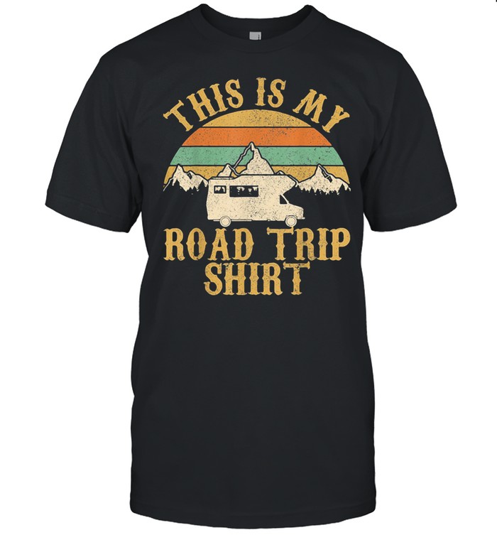 This Is My Road Trip  RV Camping Vintage  Classic Men's T-shirt