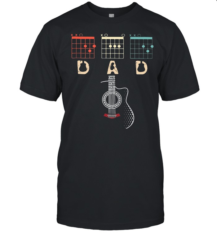 Dad Play Guitar Shirt