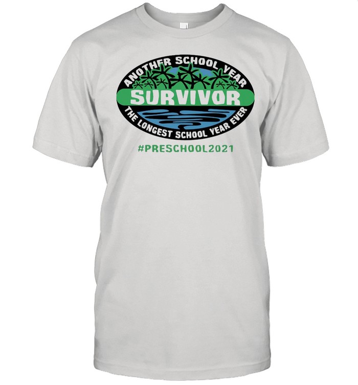 Another School Year Survivor The Longest School Year Ever Preschool 2021 T-shirt Classic Men's T-shirt