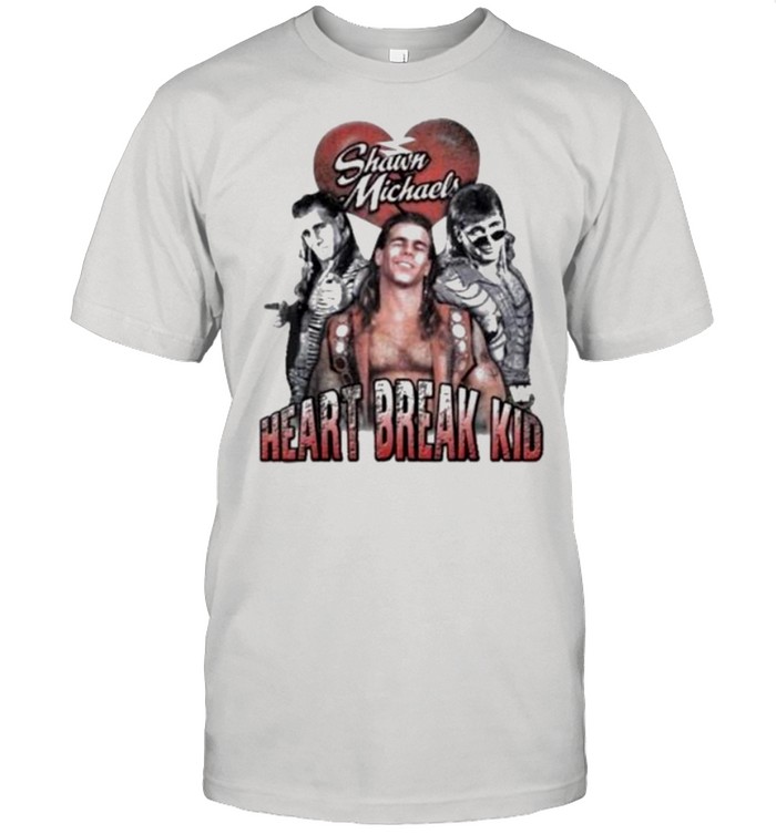 Heart Break Kid Shawn Michaels Vaporware Wrestling WOO shirt