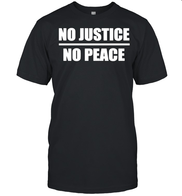 No Justice No Peace shirt Classic Men's T-shirt