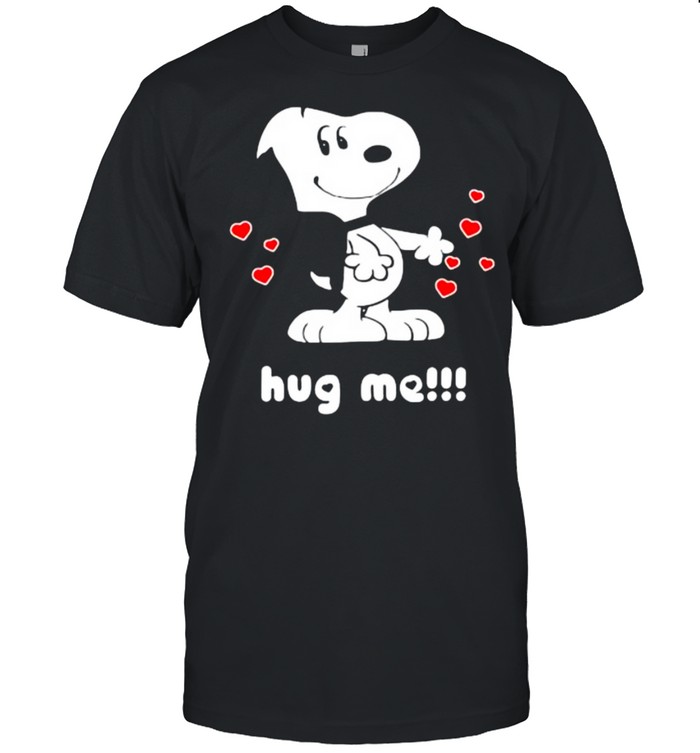 Hug Me Snoopy  Classic Men's T-shirt