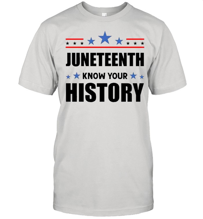 Juneteenth Know Your History – Black Lives Matter – Black Pride shirt Classic Men's T-shirt