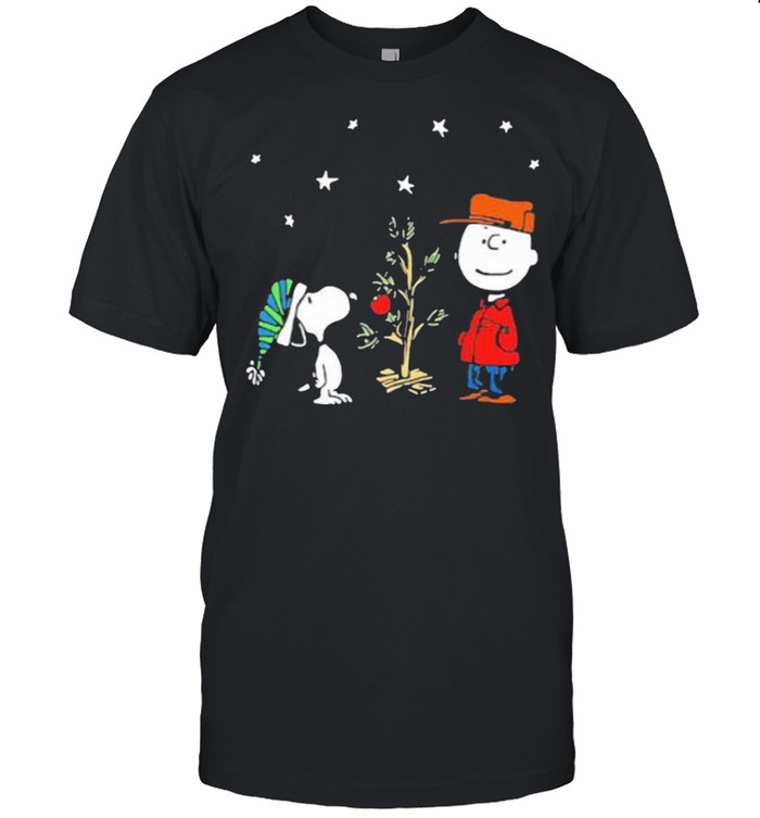 Peanuts Snoopy And Charlie Plant A Tree Shirt