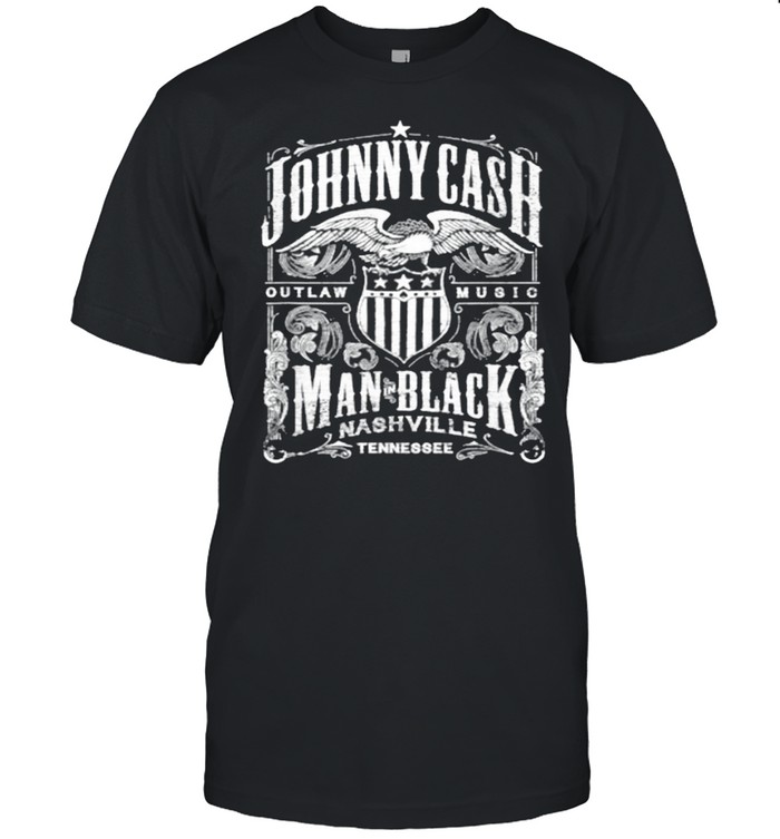 Retro The Man In.Black Johnny Cash Love Music Shirt