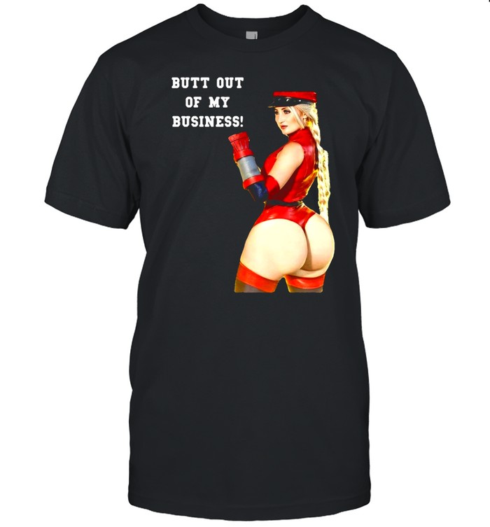 Girl Butt Out Of My Business T-shirt Classic Men's T-shirt