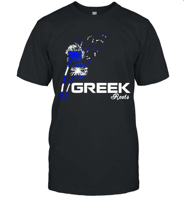 Greek Roots Greece Flower shirt Classic Men's T-shirt