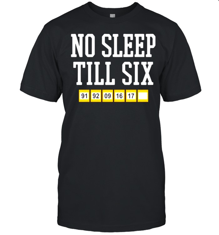 No sleep till six shirt Classic Men's T-shirt