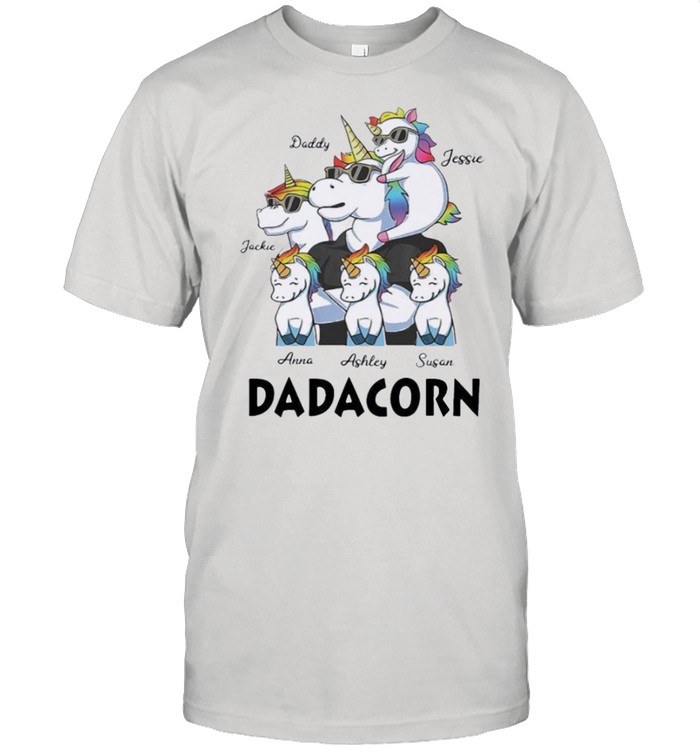 unicorn Dadacorn custom shirt Classic Men's T-shirt