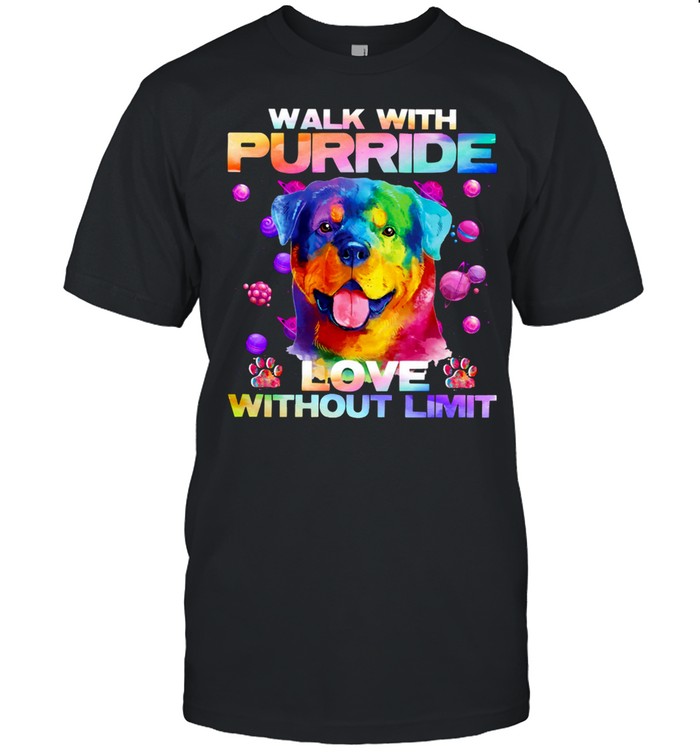 Walk With Purride Love Without Limit shirt