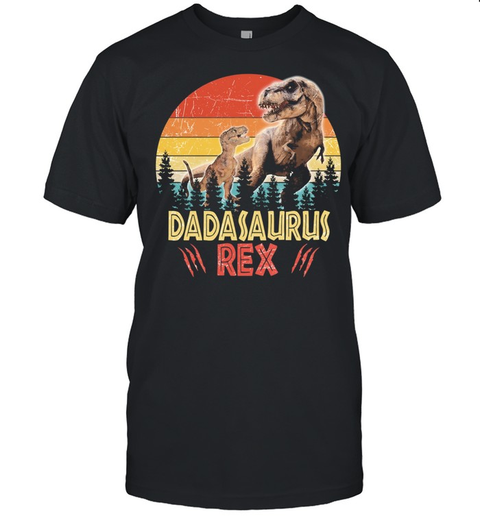 Dinosaur Daddysaurus rex vintage shirt