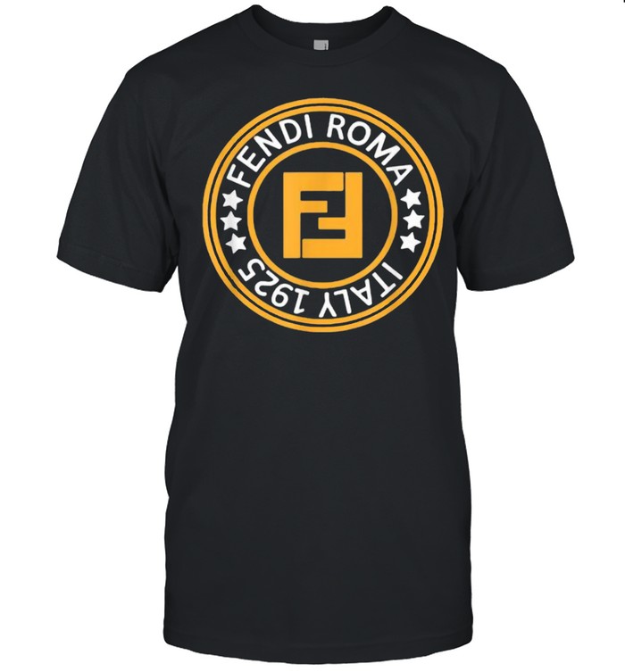 Fendi Roma Italy 1925 Stars  Classic Men's T-shirt