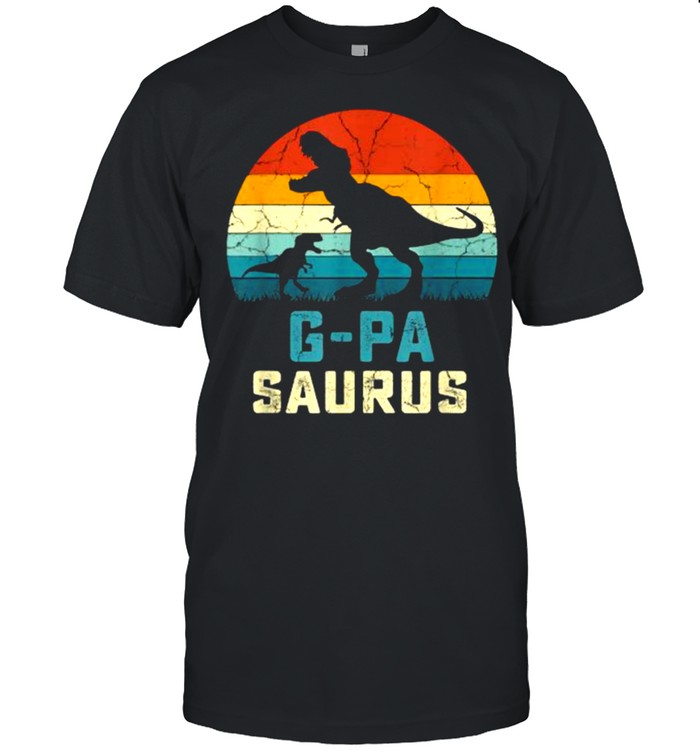G-Pasaurus T Rex Dinosaur G-Pa Saurus Vintage Shirt