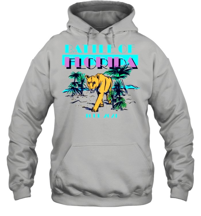Lion Battle of Florida tour 2021 shirt Unisex Hoodie