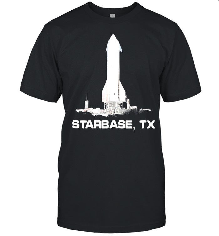 Simple Starbase, Tx Spaceship Graphic  Classic Men's T-shirt