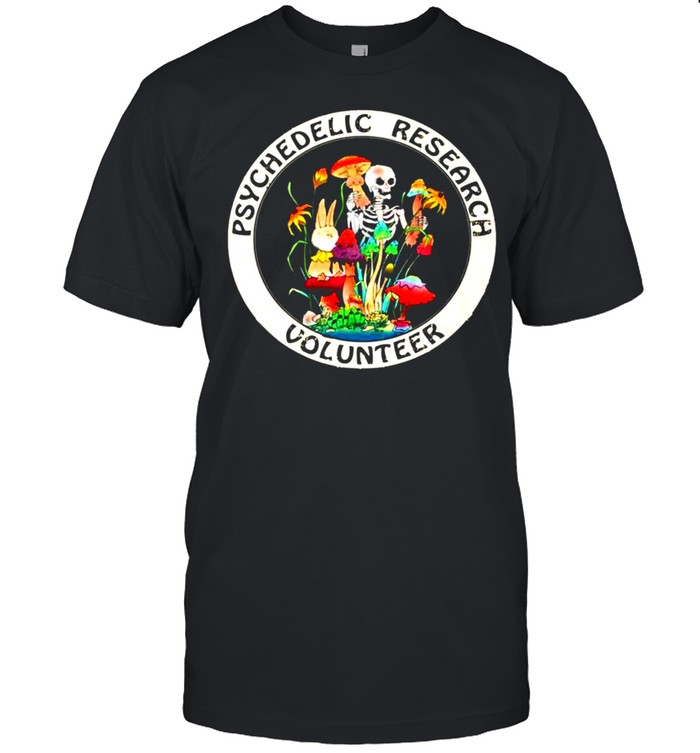Skeleton psychedelic research volunteer shirt Classic Men's T-shirt