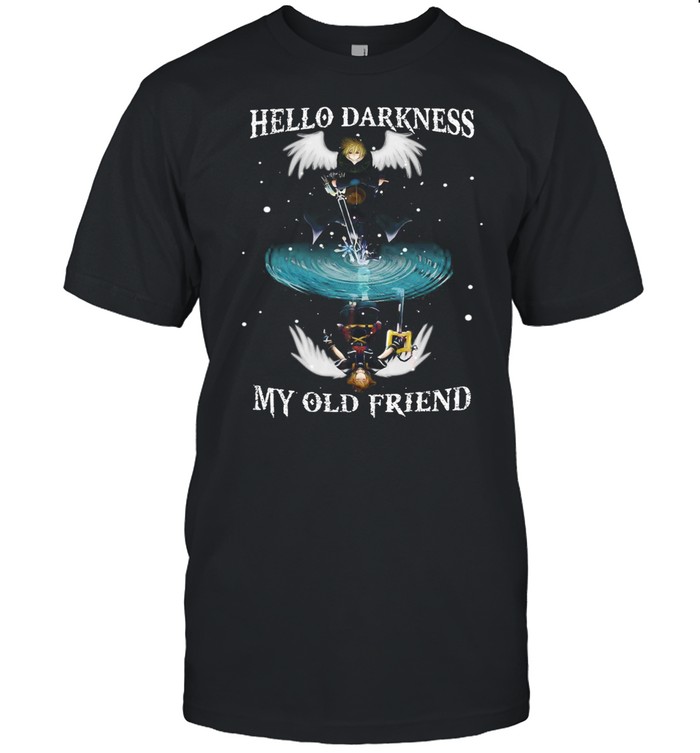 Hello Darkness My Old Friend Water Reflection  Classic Men's T-shirt