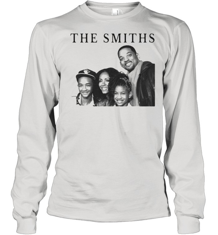 The smiths family happy smile shirt Long Sleeved T-shirt