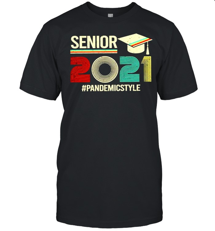Senior 2021 Pandemic style shirt Classic Men's T-shirt