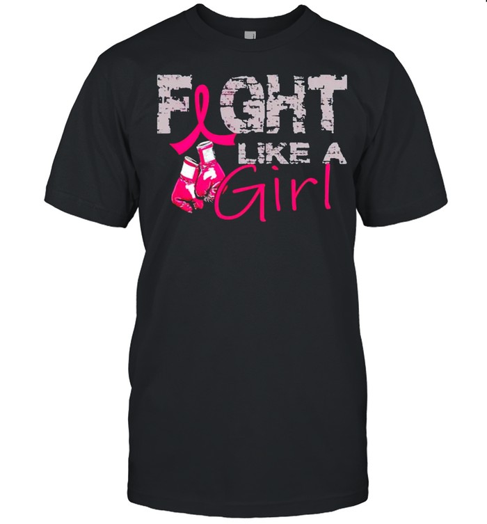 Breast Cancer fight like a girl shirt Classic Men's T-shirt