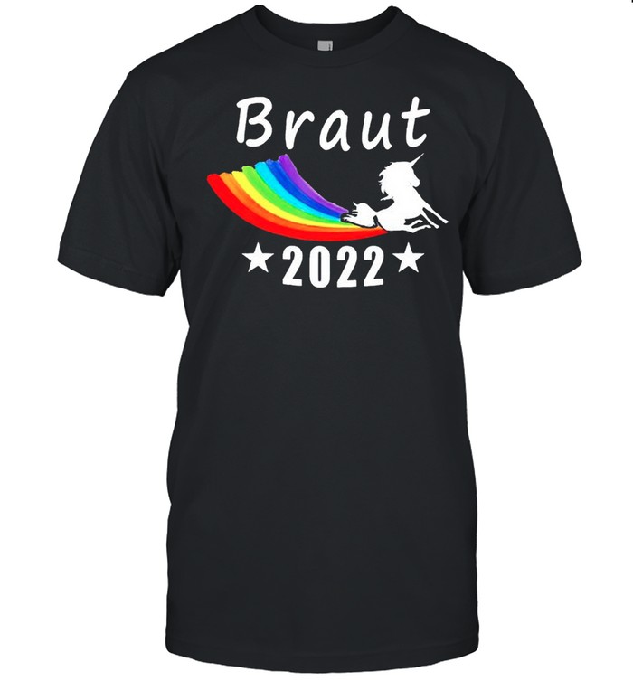 Unicorn LGBT Braut 2022 shirt Classic Men's T-shirt