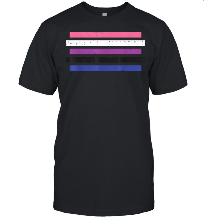 Genderfluid Pride Flag NonBinary Gender Queer LGBTQ shirt Classic Men's T-shirt