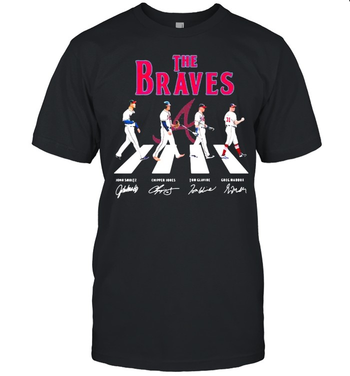 The braves abbey road signature shirt