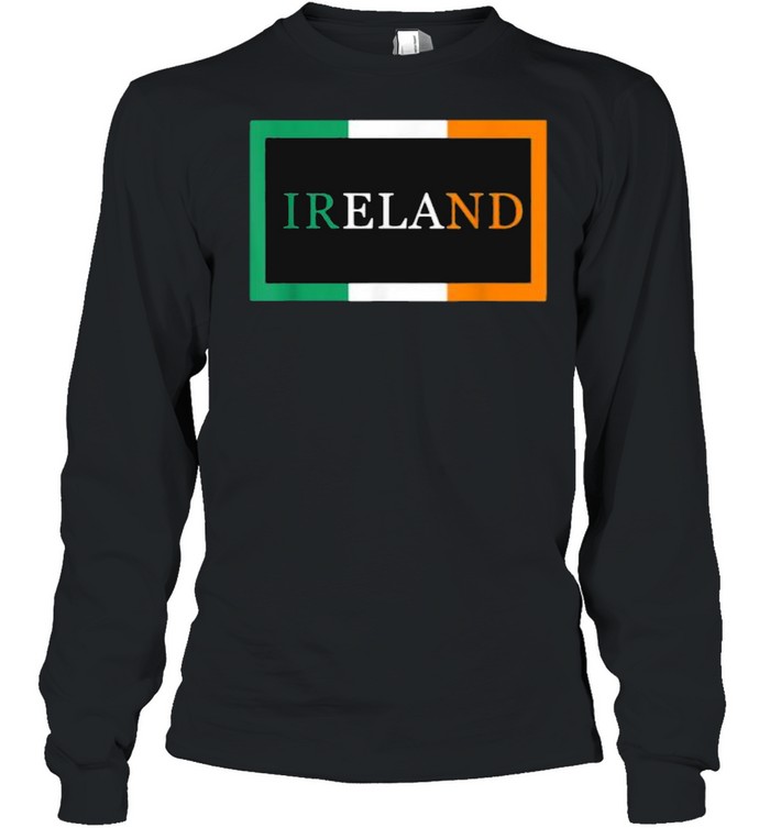 Ireland Flag T- Long Sleeved T-shirt