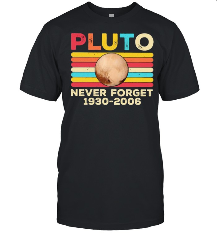 Pluto Never Forget 1930 2006 Vintage  Classic Men's T-shirt