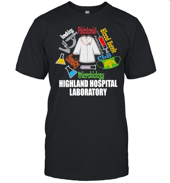 Blood Bank Microbiology Highland Hospital Laboratory T-shirt Classic Men's T-shirt