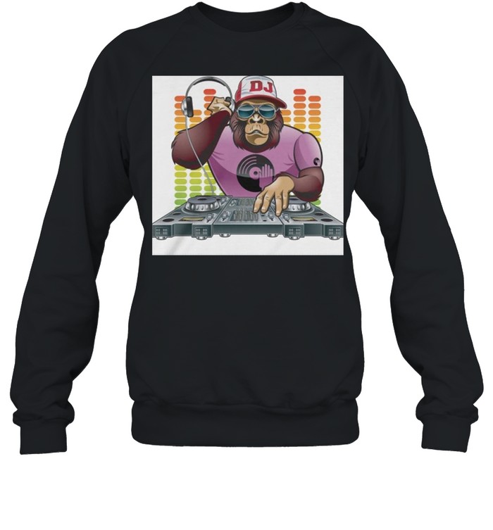 Bigfoot DJ shirt Unisex Sweatshirt