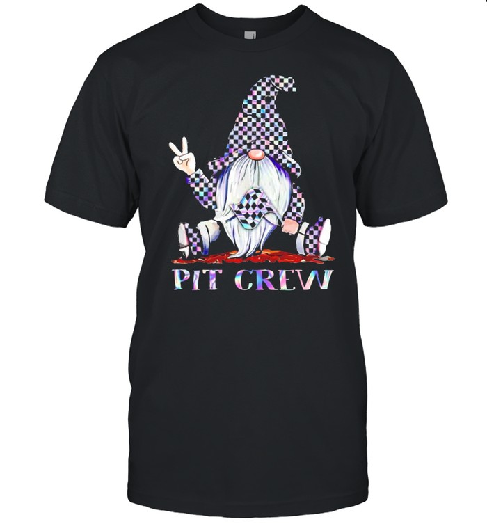 Gnome racing pit crew shirt