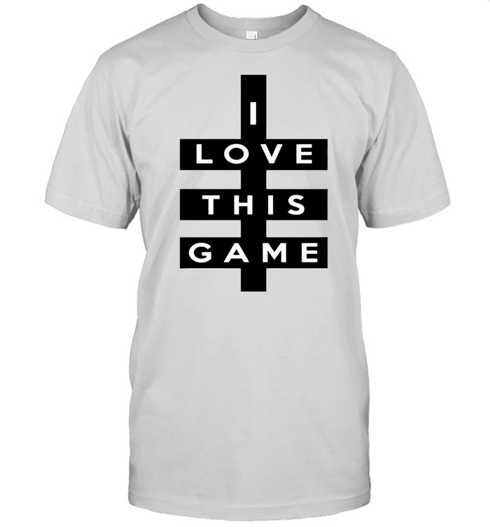 I love this game shirt Classic Men's T-shirt